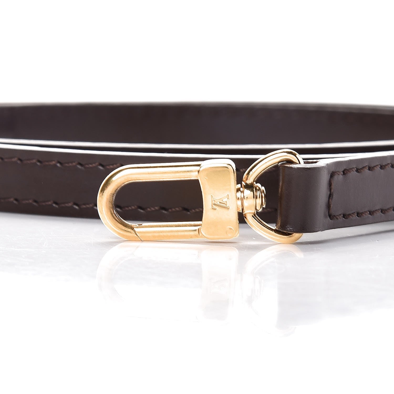 Louis Vuitton Calfskin Alma BB Shoulder Strap Brown 2 of 4