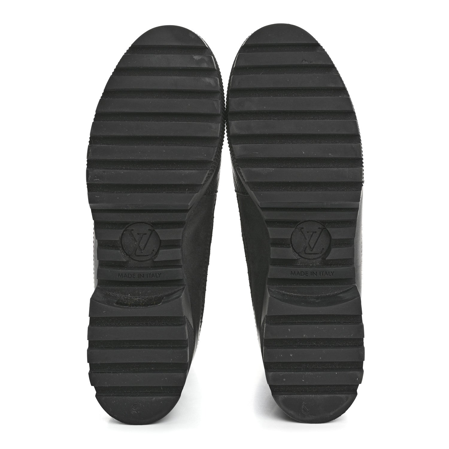 Louis Vuitton Suede Calfskin Jacquard Since 1854 Laureate Platform Desert Boots 37.5 Black 6 of 10