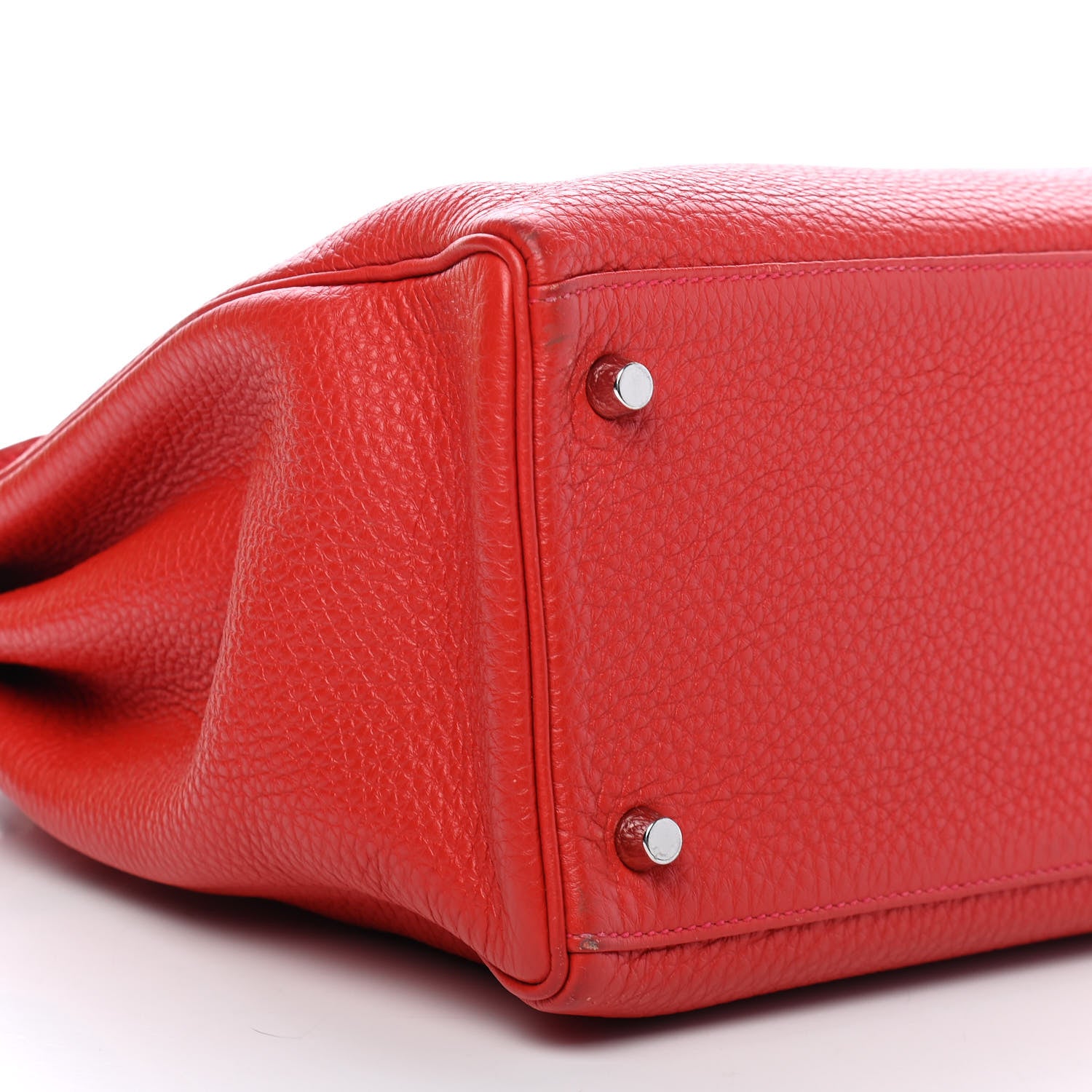 Hermes Taurillon Clemence Kelly Retourne 35 Rouge Casaque 13 of 14