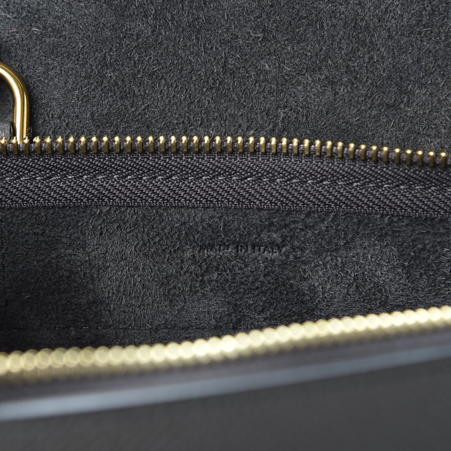Celine Grained Calfskin Nano Belt Bag Grey 7 of 10