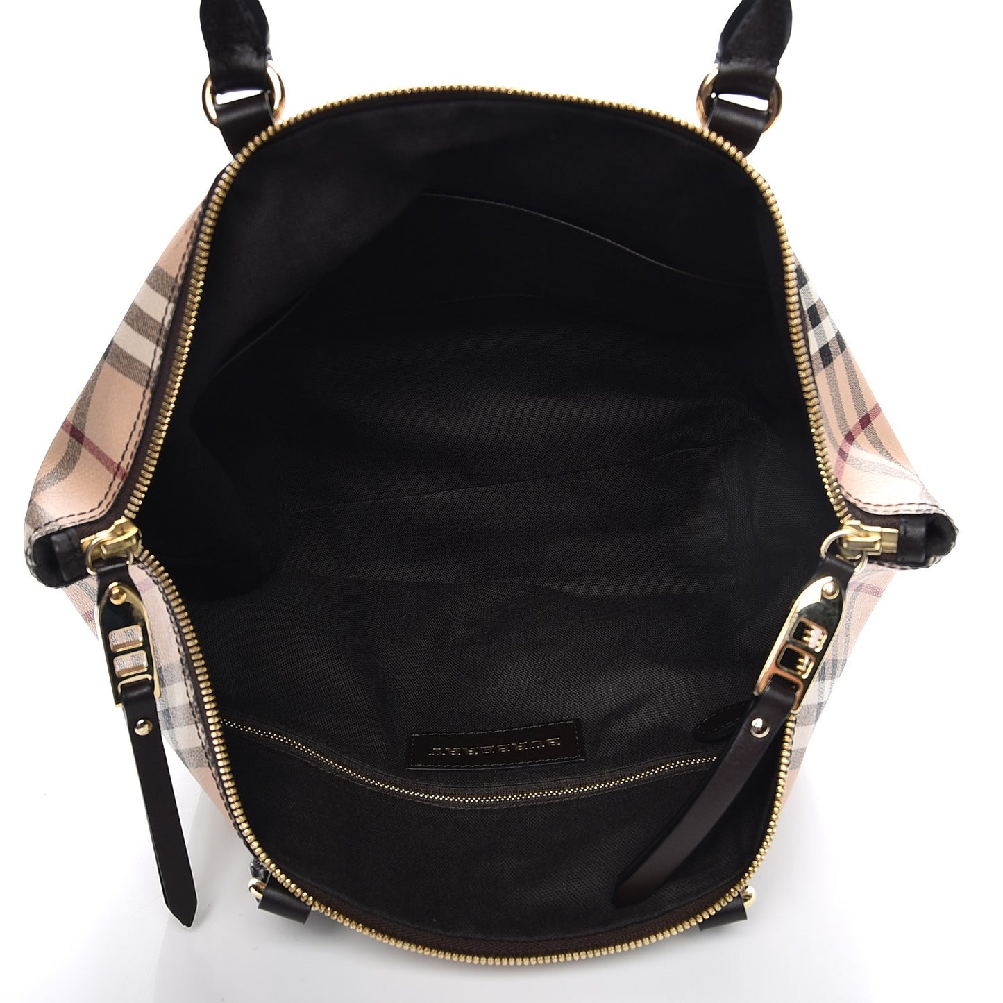 Haymarket Check Small Salisbury Tote Chocolate
