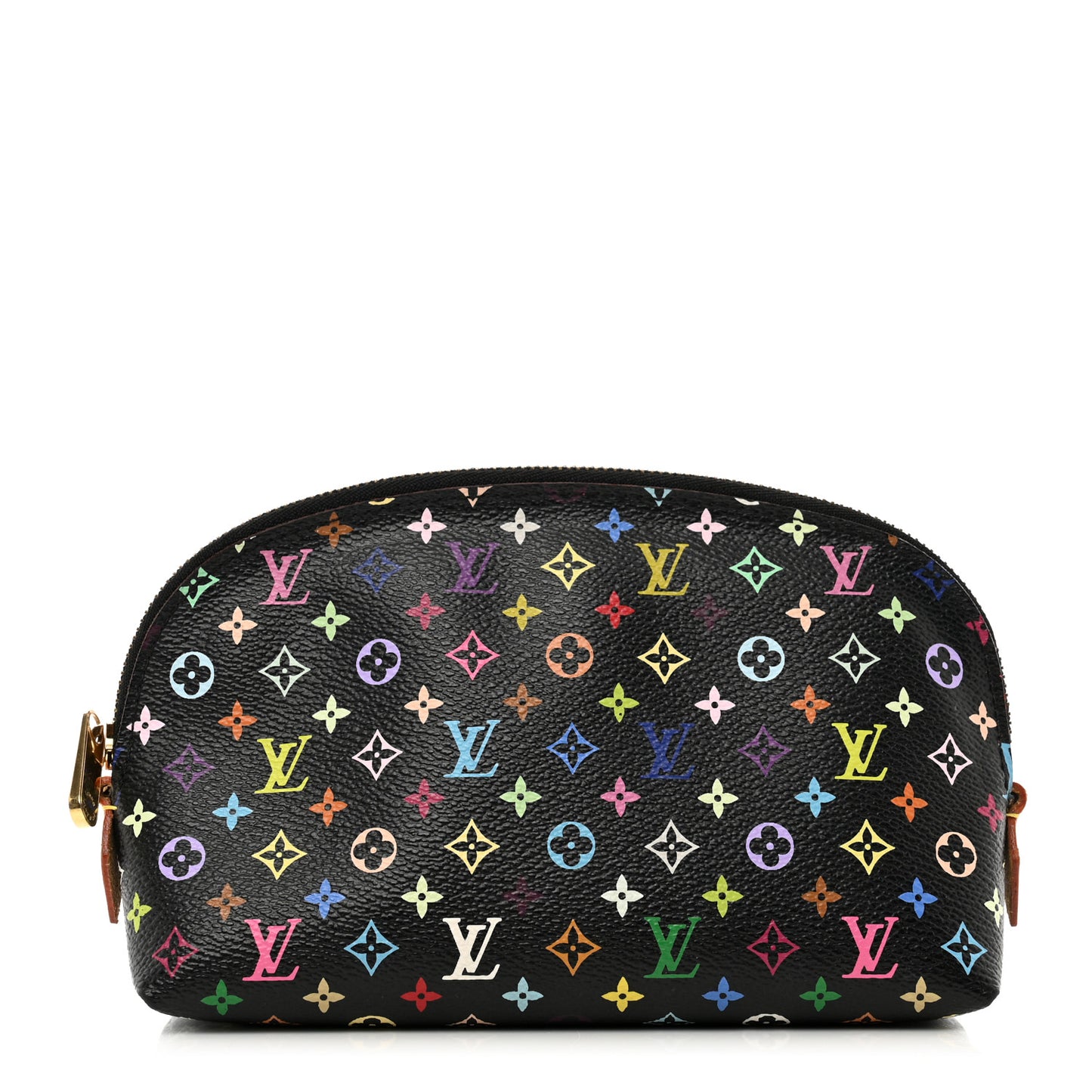 Monogram Multicolor Cosmetic Pouch Black Grenade