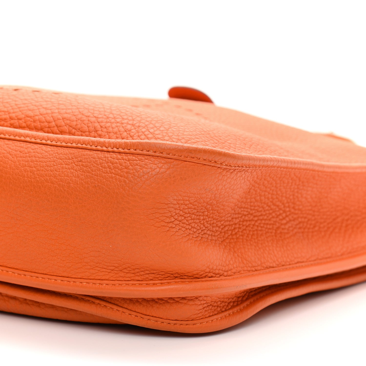 Hermes Taurillon Clemence Evelyne III GM Orange 10 of 18