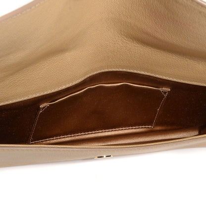 Saint Laurent Chevre Small Belle de Jour Clutch Beige 5 of 7