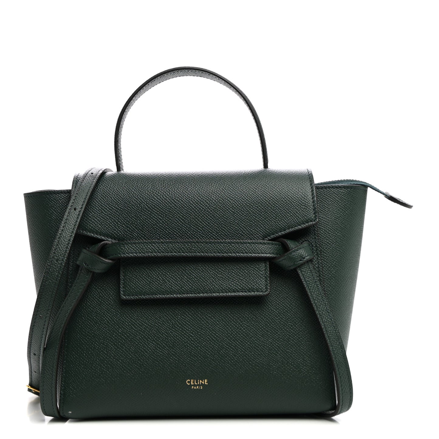 Grained Calfskin Nano Belt Bag Amazone