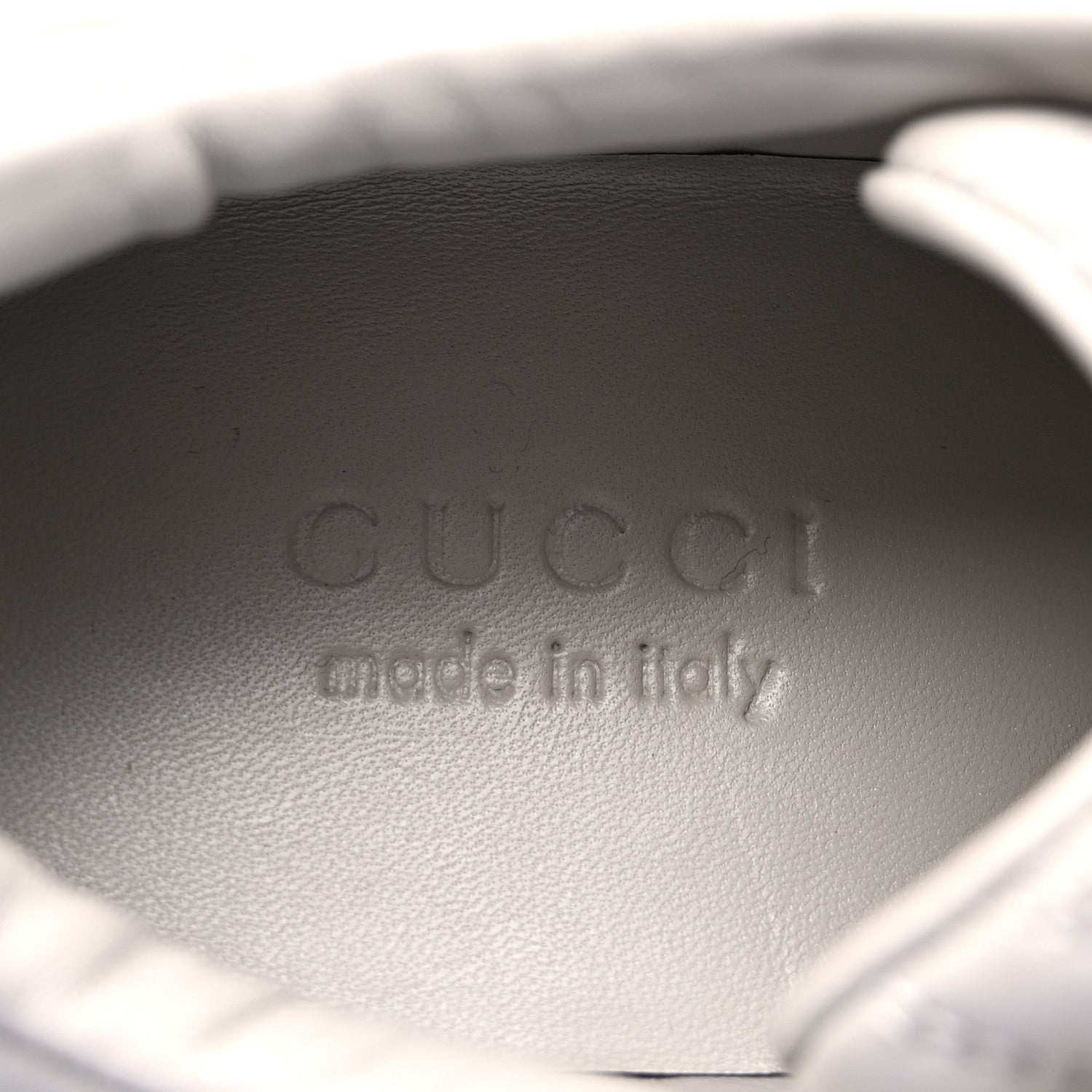 Gucci New Nappa Sombre Interlocking G Ripple Mens Platform Sneakers 8 Grey Sky 8 of 9