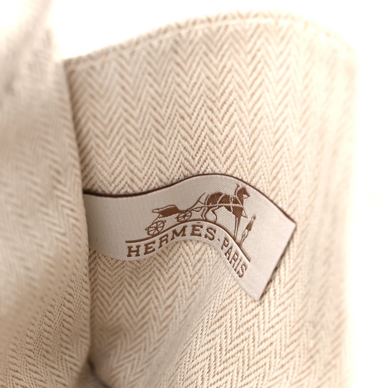 Hermes Canvas Barenia Fourbi 20 PM Pouch Naturel Fauve 8 of 10