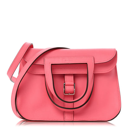 Hermes Swift Mini Halzan 22 Rose Azalee 1 of 13