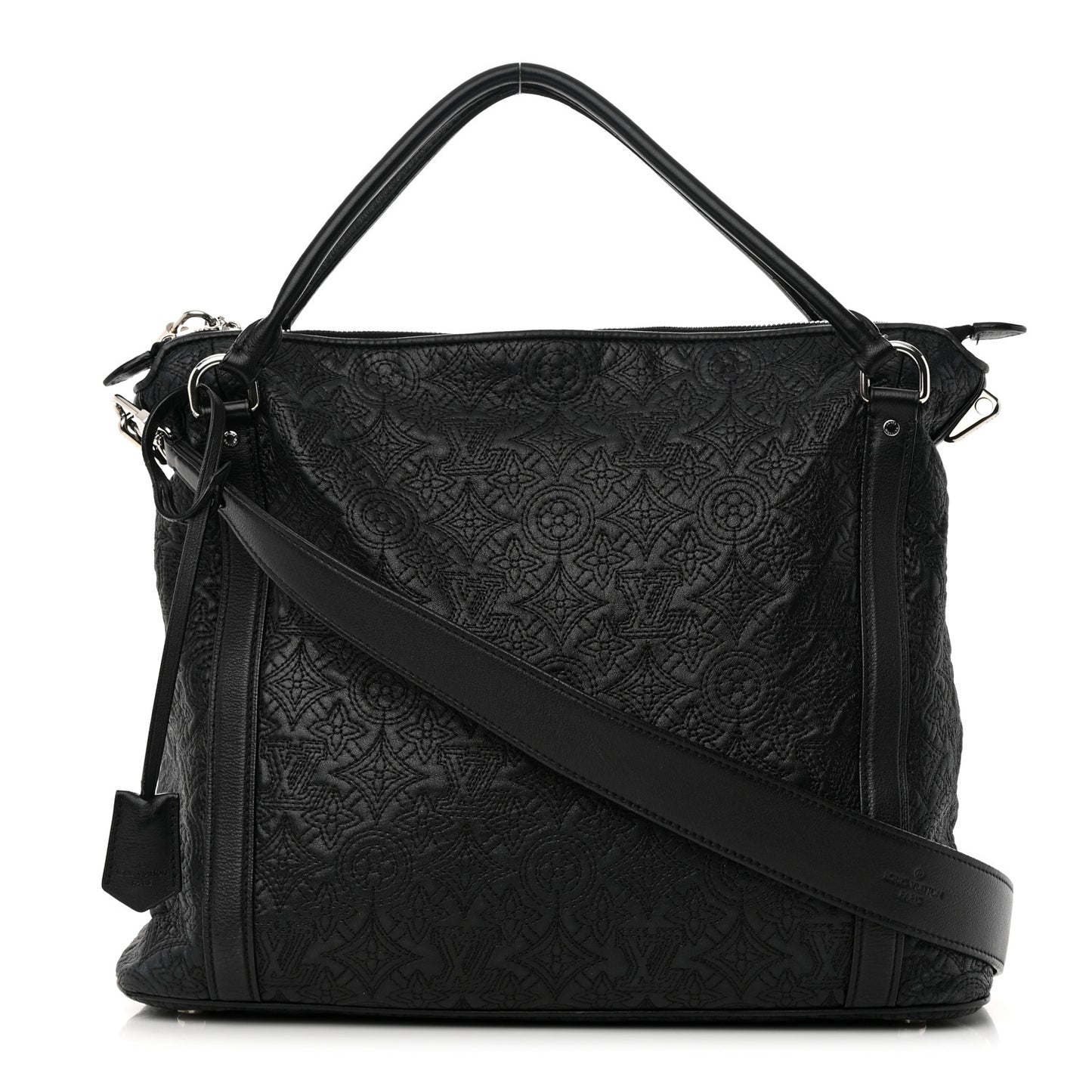Monogram Lambskin Antheia IXIA MM Black