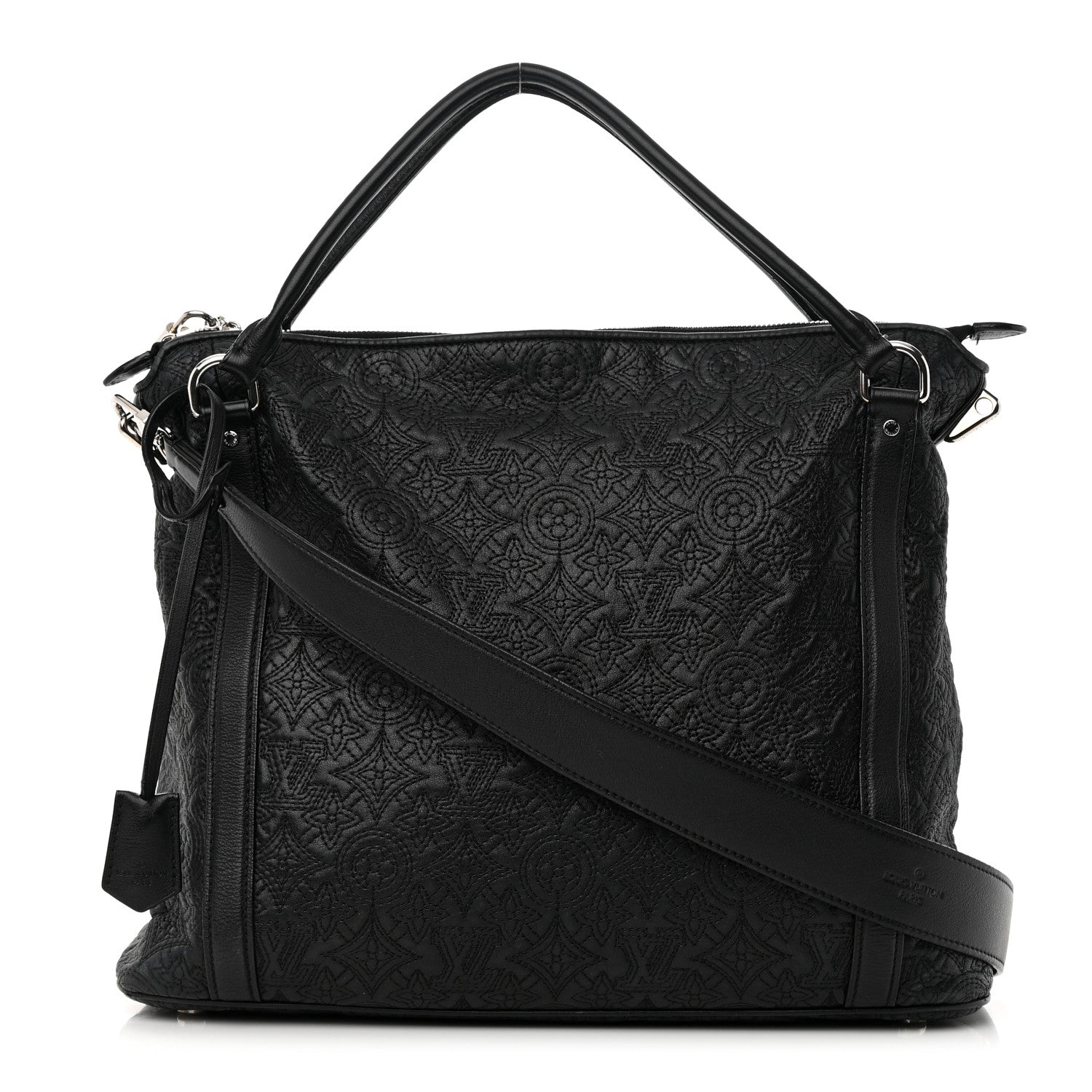 Louis Vuitton Monogram Lambskin Antheia IXIA MM Black 1 of 15