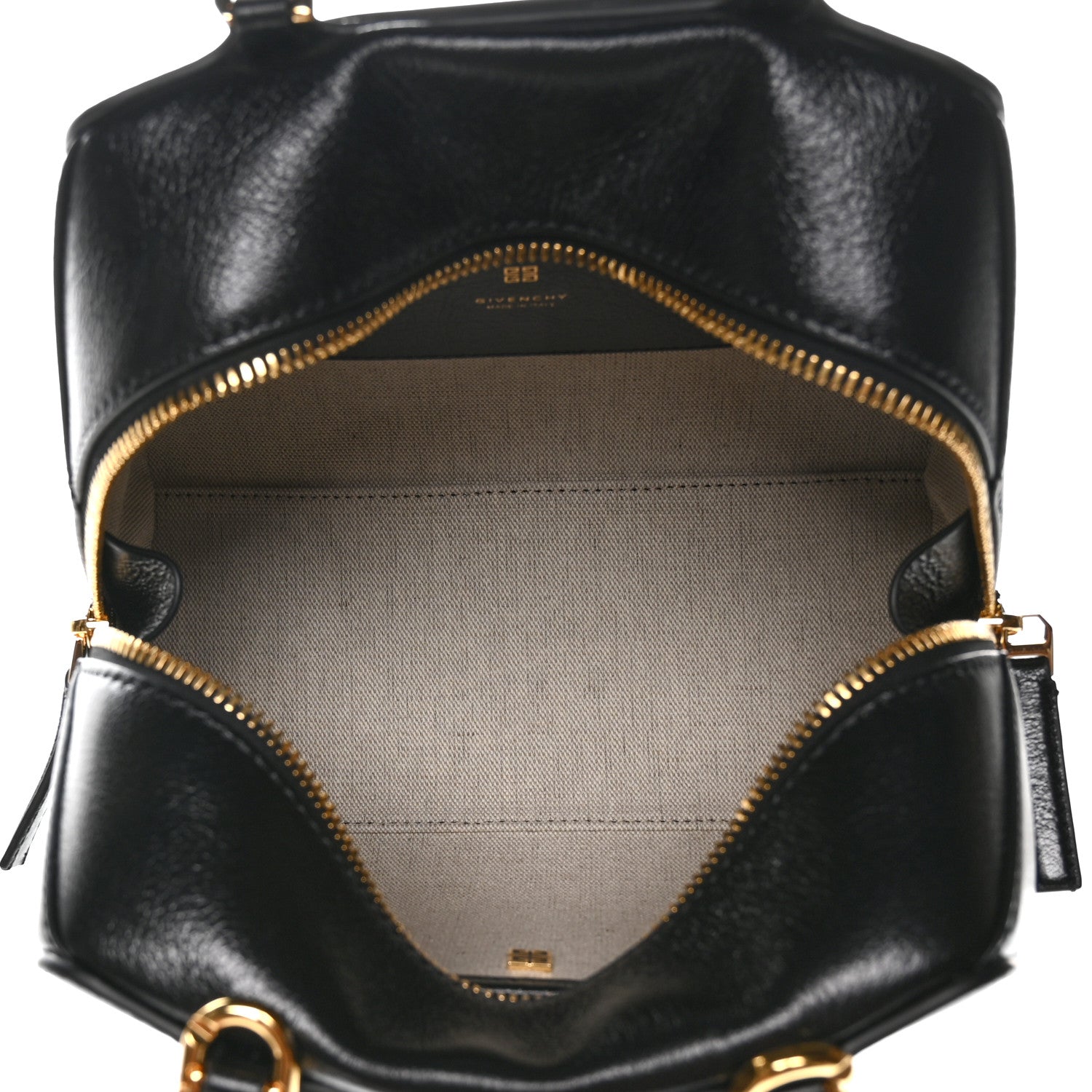 Givenchy Tumbled Buffalo Mini Antigona Cube Bag Black 5 of 10