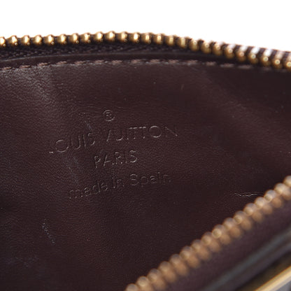 Louis Vuitton Vernis Key Pouch Amarante 6 of 6