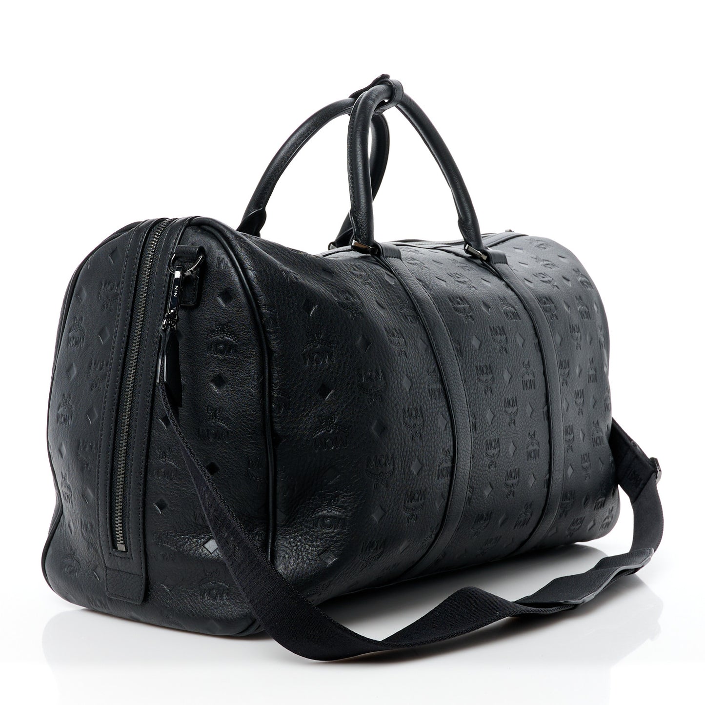Calfskin Ottomar Duffle Bag Black