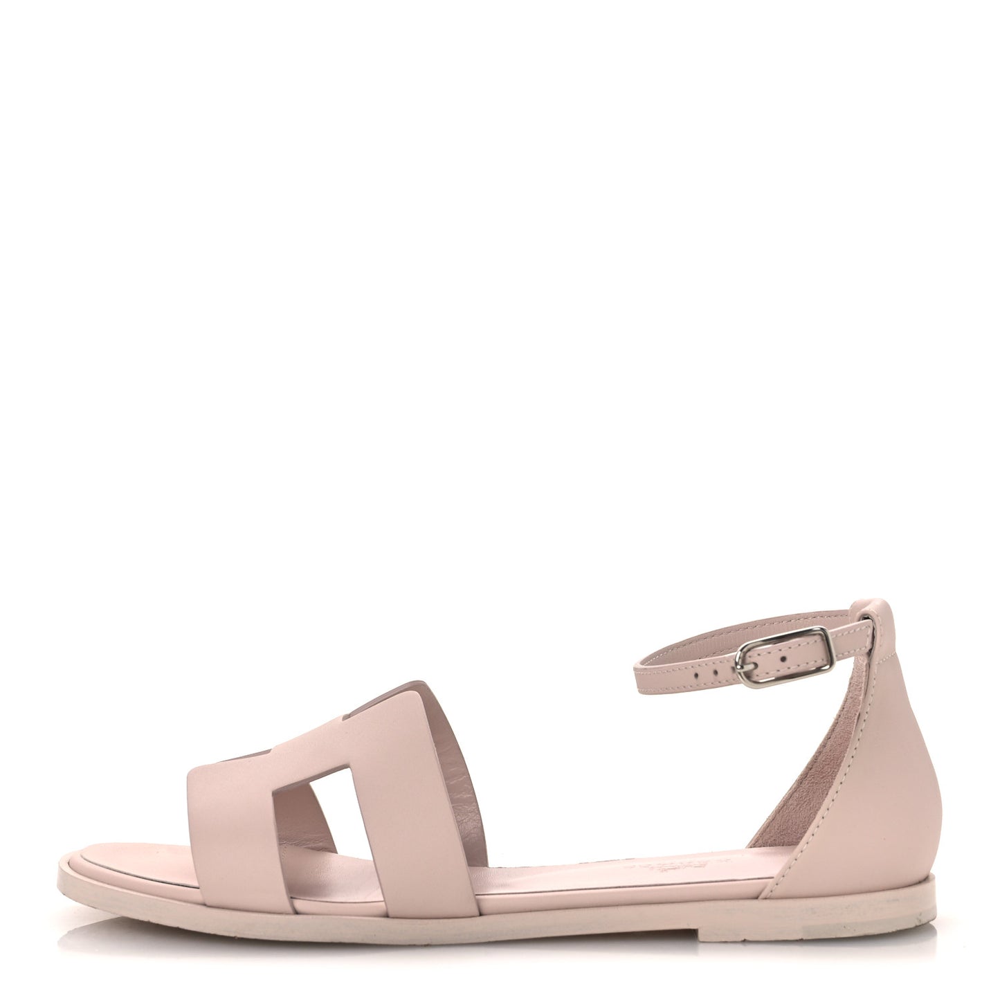 Calfskin Santorini Sandals 36 Beige Nude