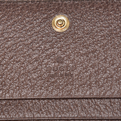 Gucci GG Supreme Monogram Web Ophidia Card Case Beige New Acero 6 of 8