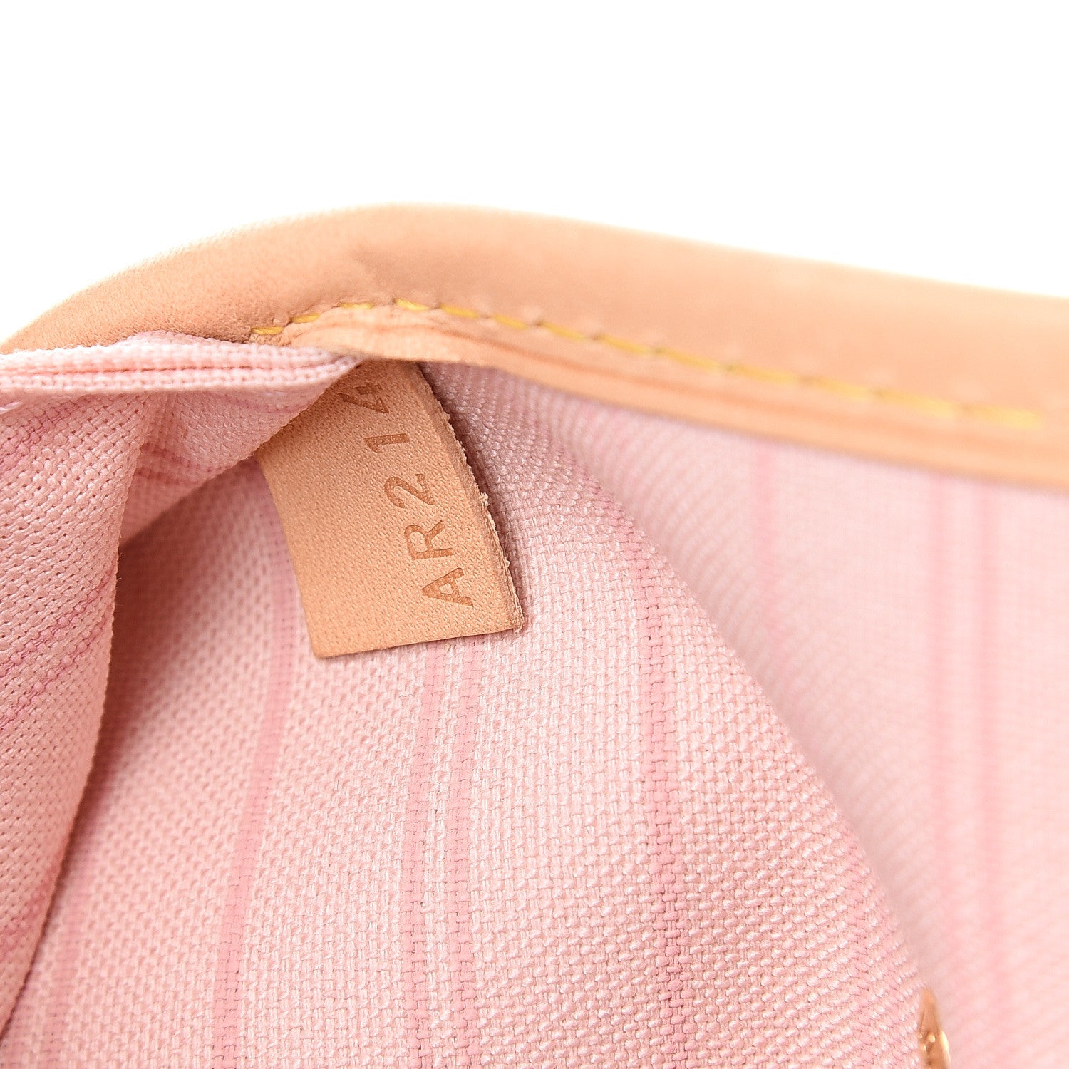 Louis Vuitton Damier Azur Neo Neverfull MM Rose Ballerine 7 of 10
