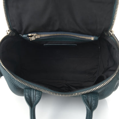 Alexander Wang Pebbled Lambskin Rockie Green Pale Gold Hardware 5 of 9