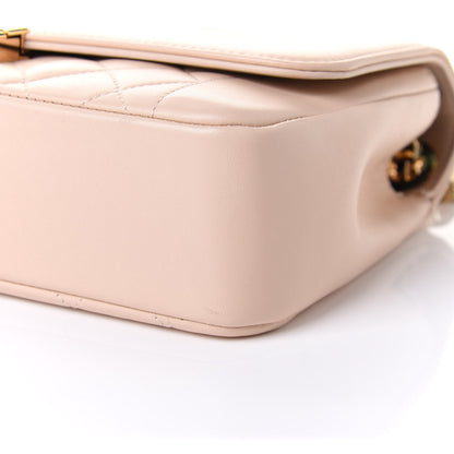 Chanel Lambskin Quilted Large Chic With Me Flap Beige 9 of 9