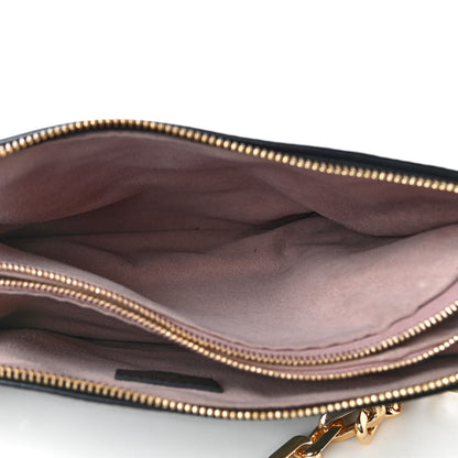 Louis Vuitton Lambskin Embossed Monogram Coussin PM Black 7 of 8