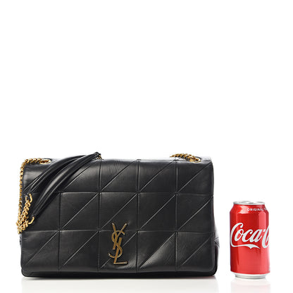 Saint Laurent Lambskin Patchwork Monogram Large Jamie Black 15 of 15