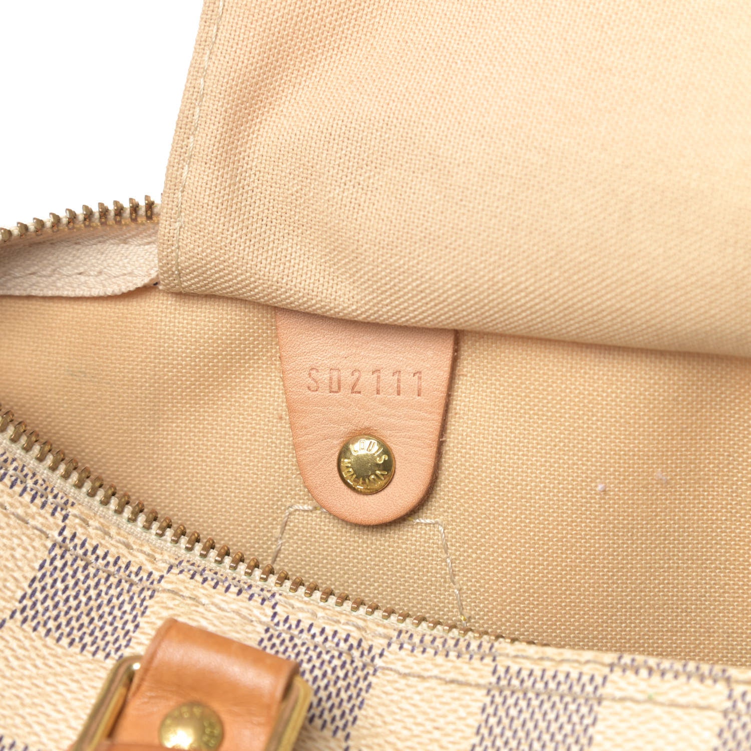 Louis Vuitton Damier Azur Speedy 30 7 of 22