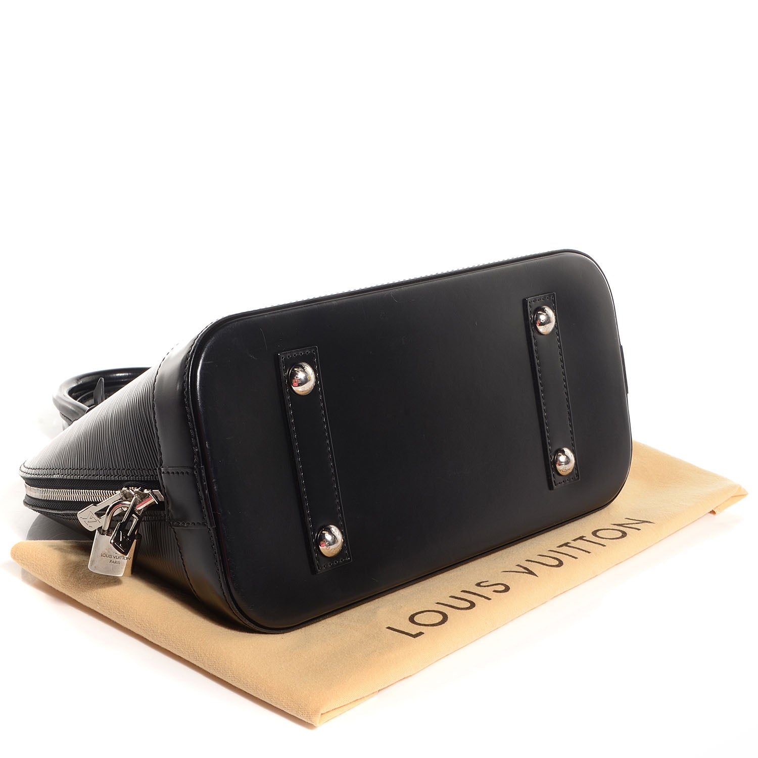 Louis Vuitton Epi Alma PM Black 4 of 7