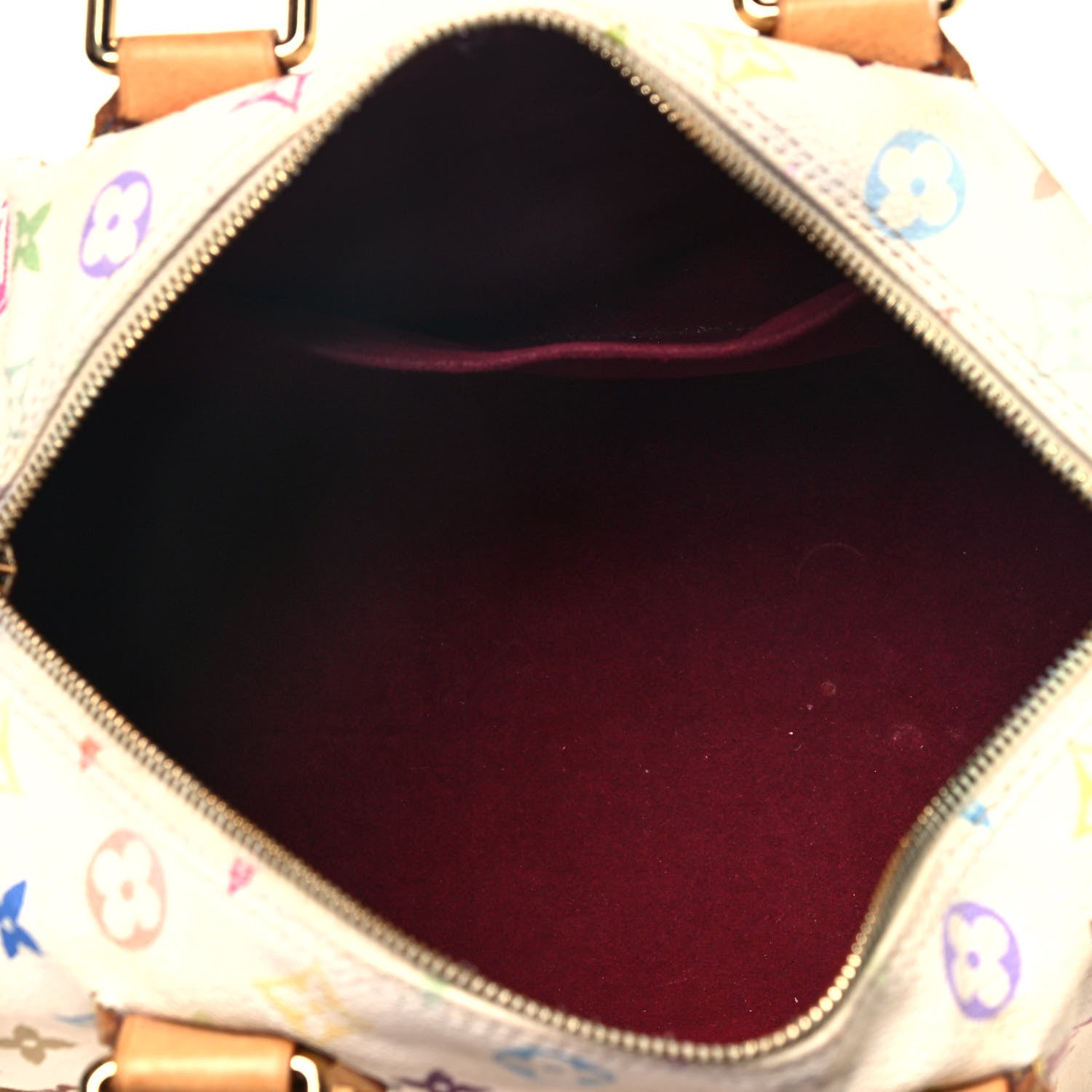 Louis Vuitton Monogram Multicolor Speedy 30 White 5 of 20