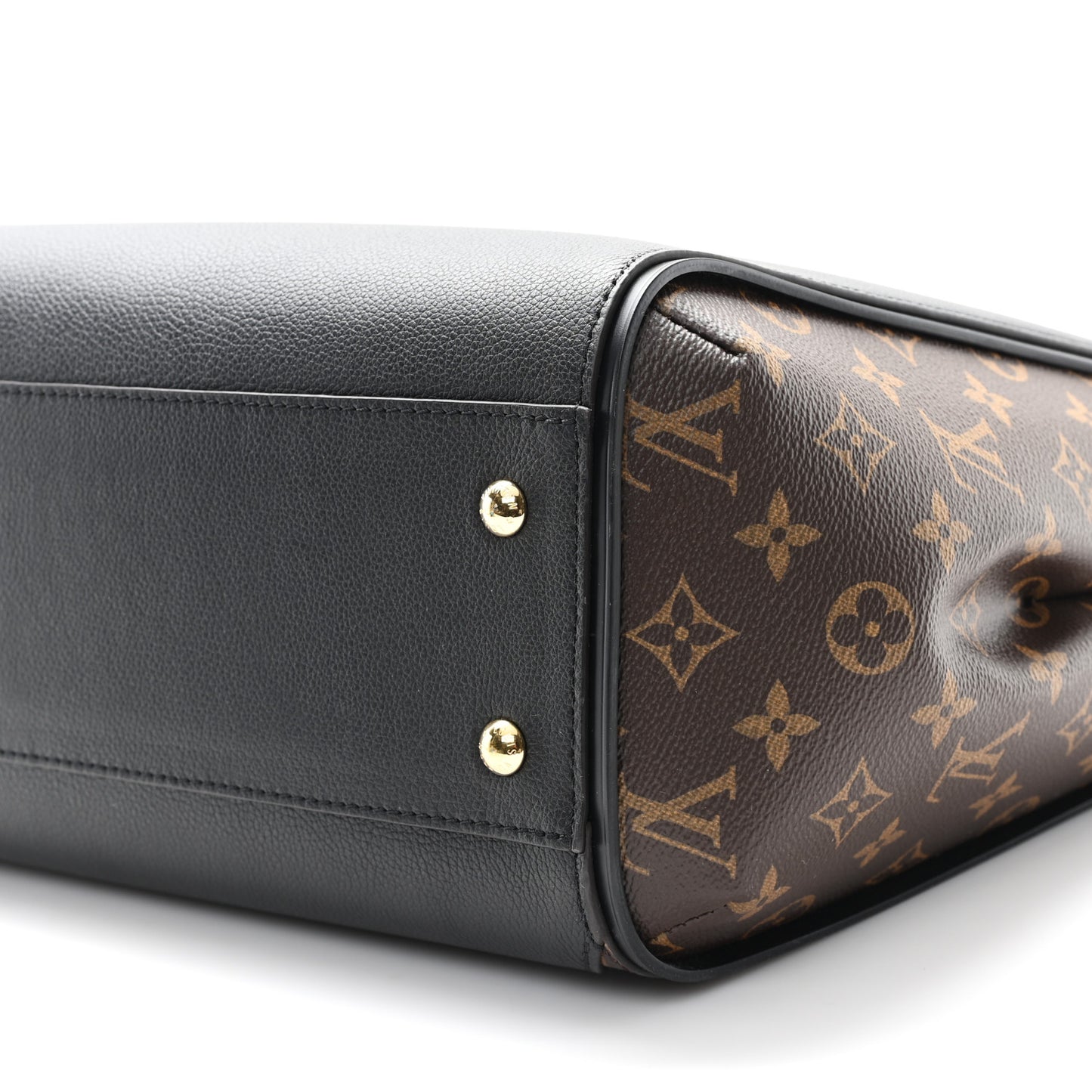 Calfskin Monogram Kimono Tote Black