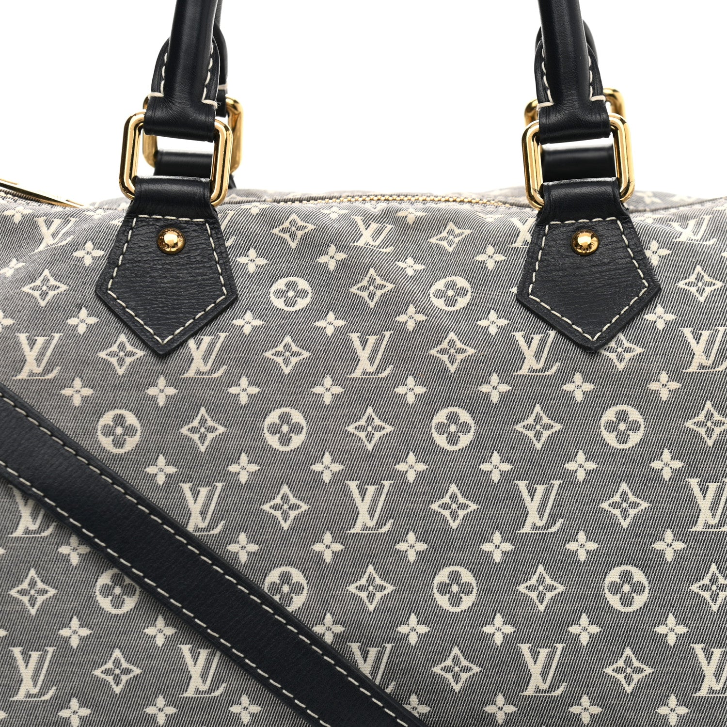 Louis Vuitton Monogram Idylle Speedy Bandouliere 30 Encre 7 of 9