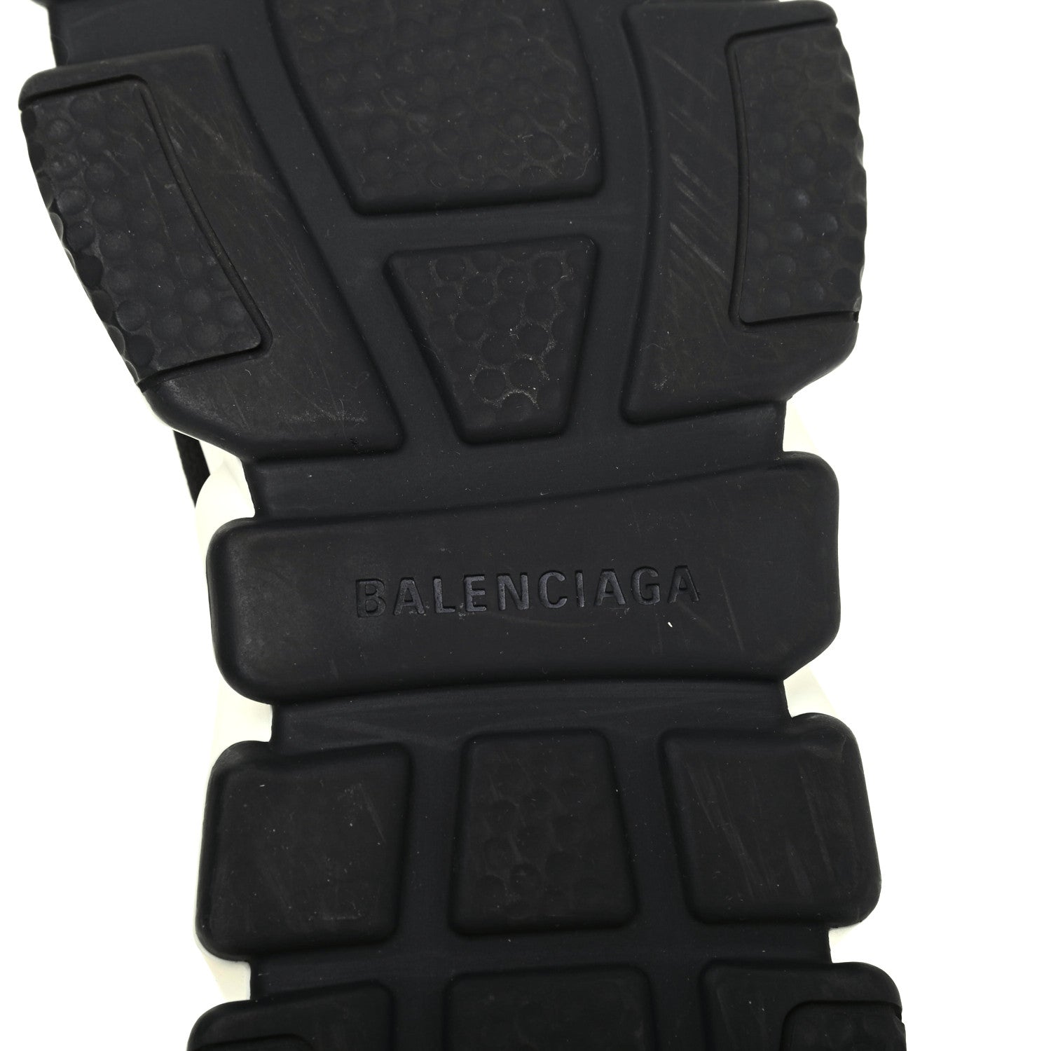 Balenciaga Neoprene Knit Womens Speed Sneakers 39 Black White 6 of 12