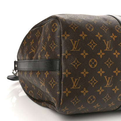 Louis Vuitton Monogram Macassar Keepall Bandouliere 45 7 of 8