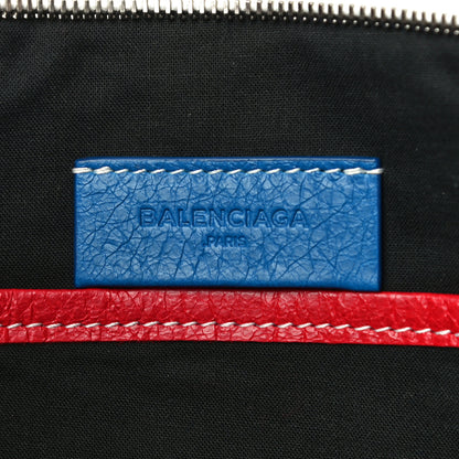Balenciaga Agneau Arena Multicolore Bazar Pouch Vert Emeraude Black 6 of 11