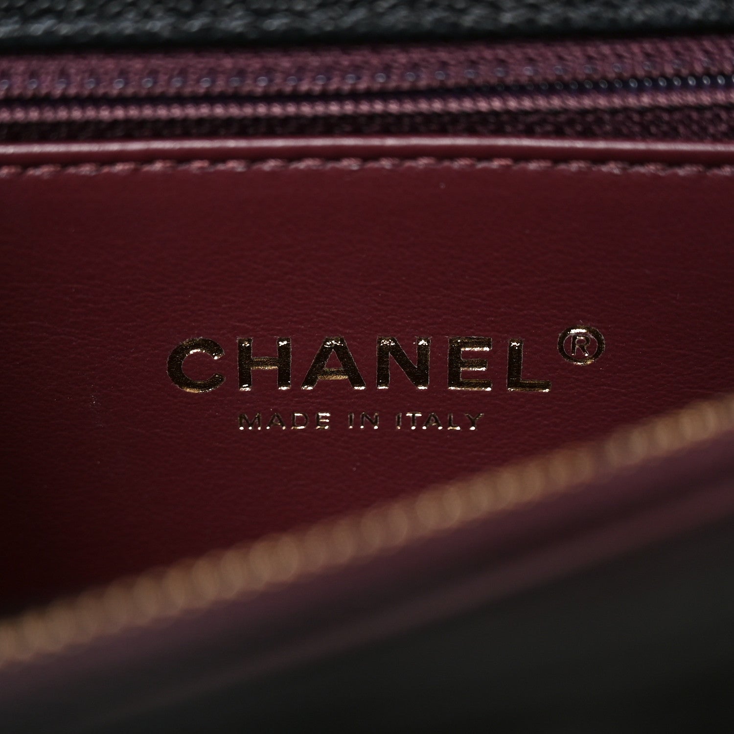 Chanel Caviar Quilted Medium Coco Handle Flap Black 6 of 10