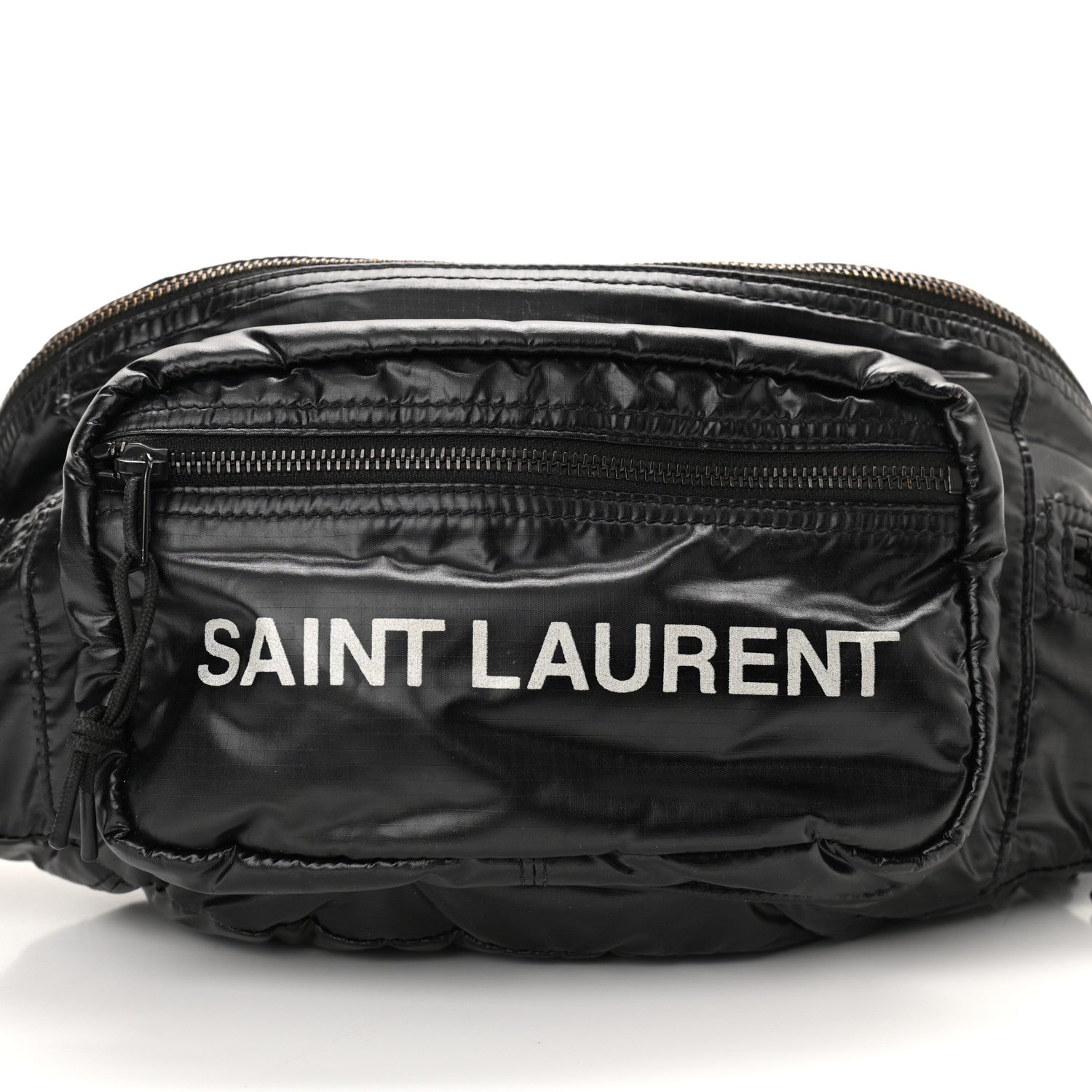Saint Laurent Nylon Logo Nuxx Body Belt Bag Black 7 of 10