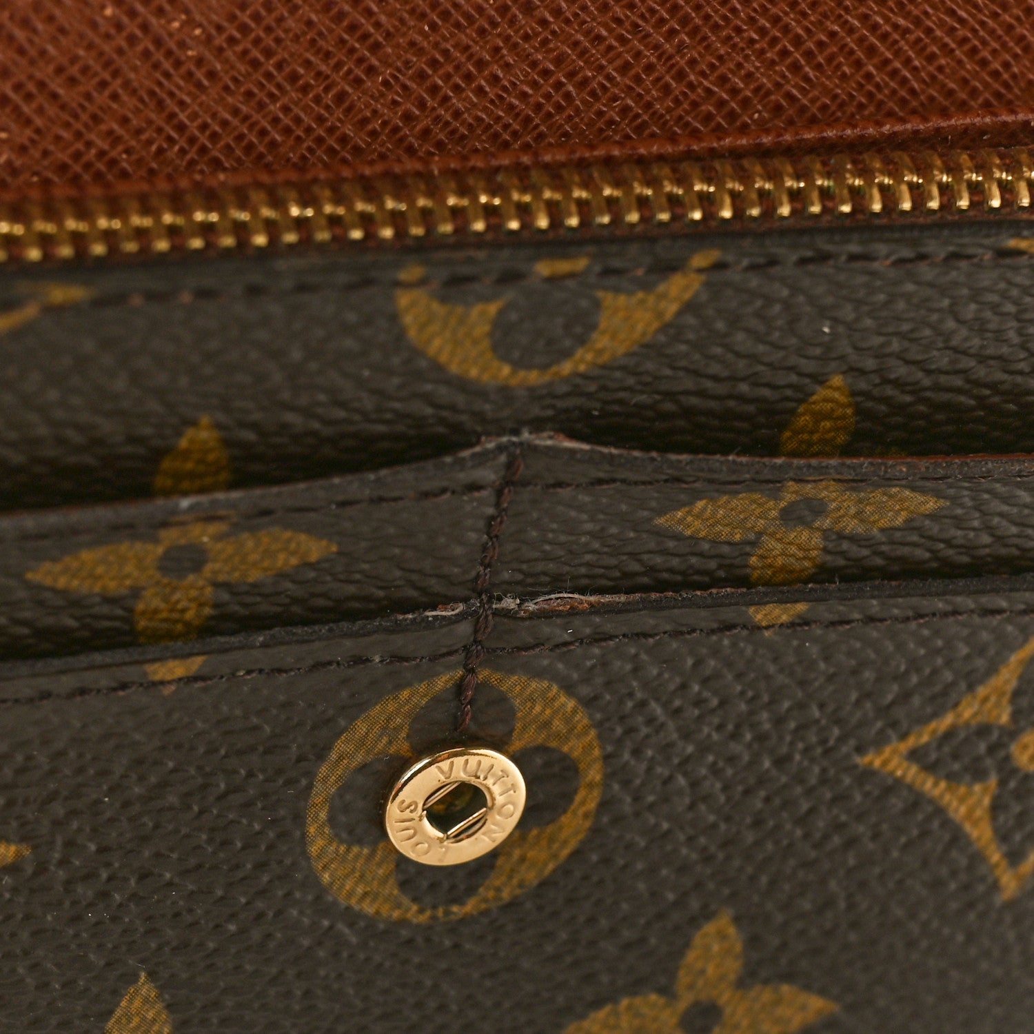 Louis Vuitton Monogram Porte-Monnaie Pochette 10 of 13