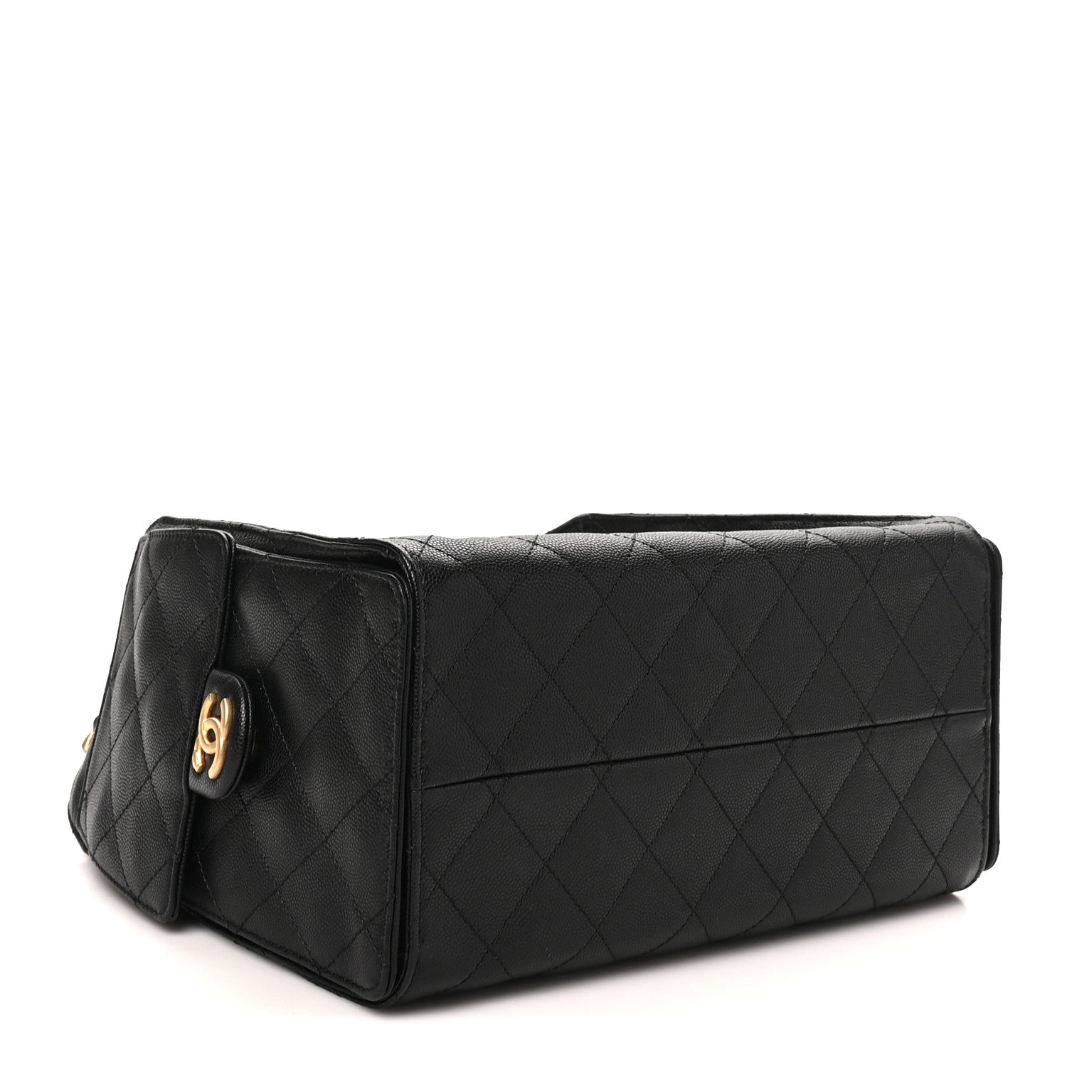 Chanel Caviar Quilted Small Chanel 25 Handbag Black 4 of 11