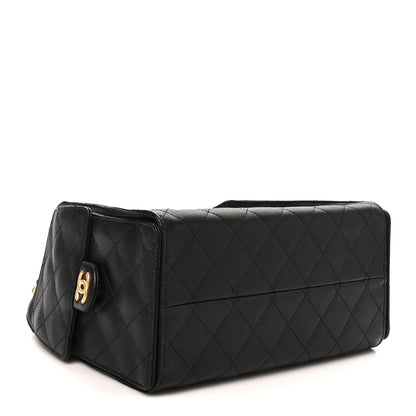 Chanel Caviar Quilted Small Chanel 25 Handbag Black 4 of 11
