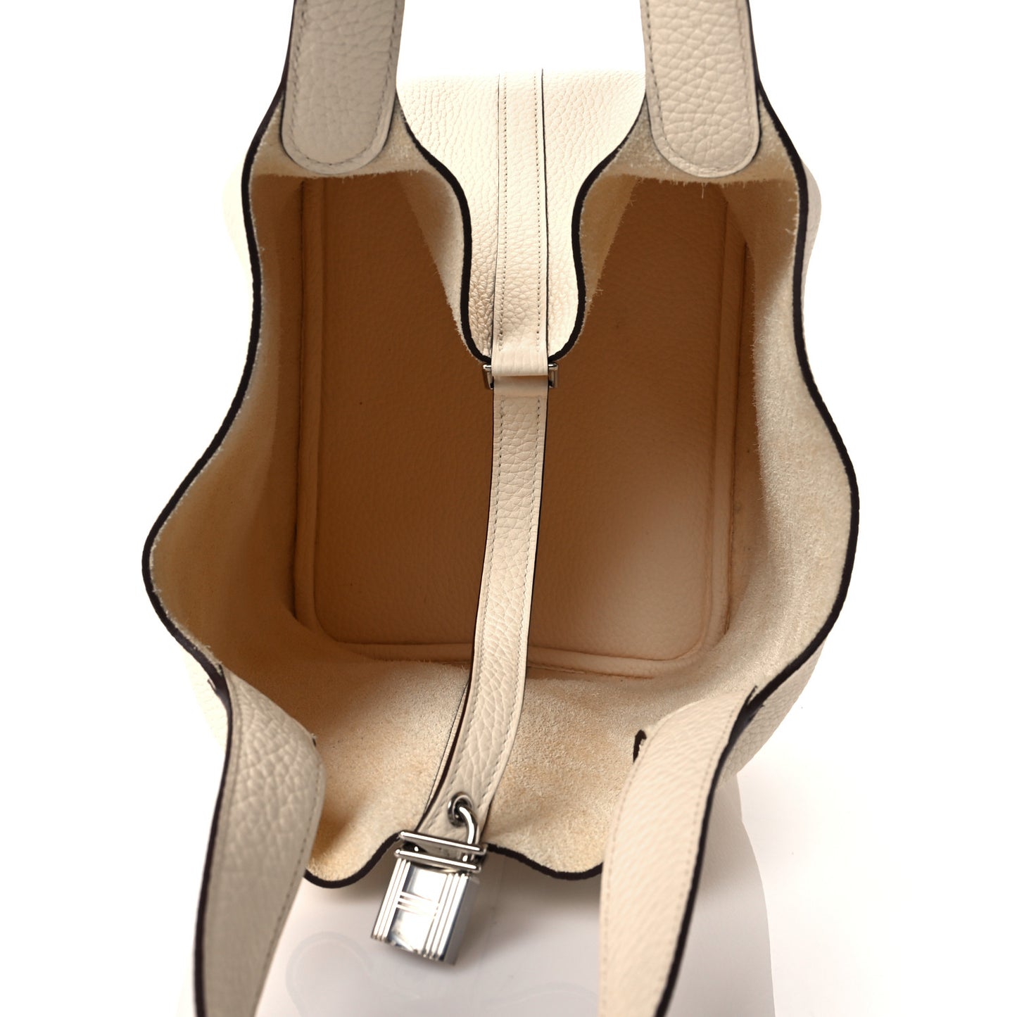 Taurillon Clemence Picotin Lock 22 MM Nata