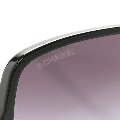 Chanel Lambskin Square Chain Sunglasses 5210-Q Black 7 of 8
