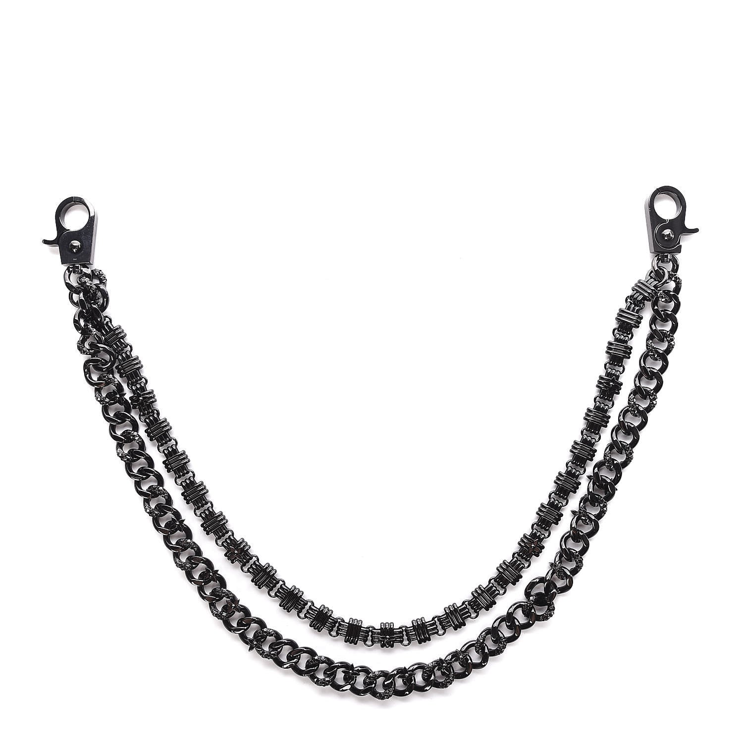 Louis Vuitton Black As Night Chain Jean Charm 1 of 3