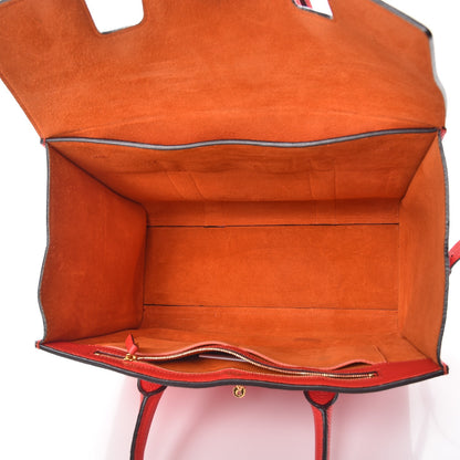 Mulberry Small Classic Grain Calfskin New Bayswater Fiery Red 5 of 8