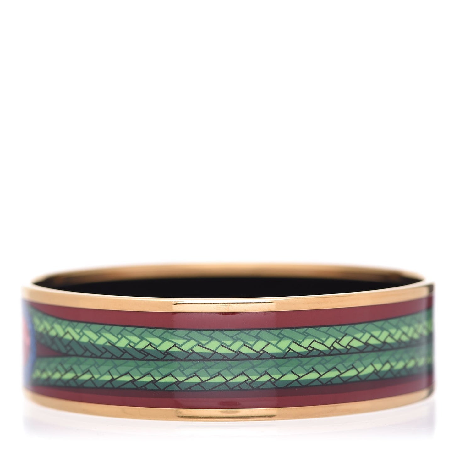 Enamel Printed Wide Brandenburgs Bracelet 65