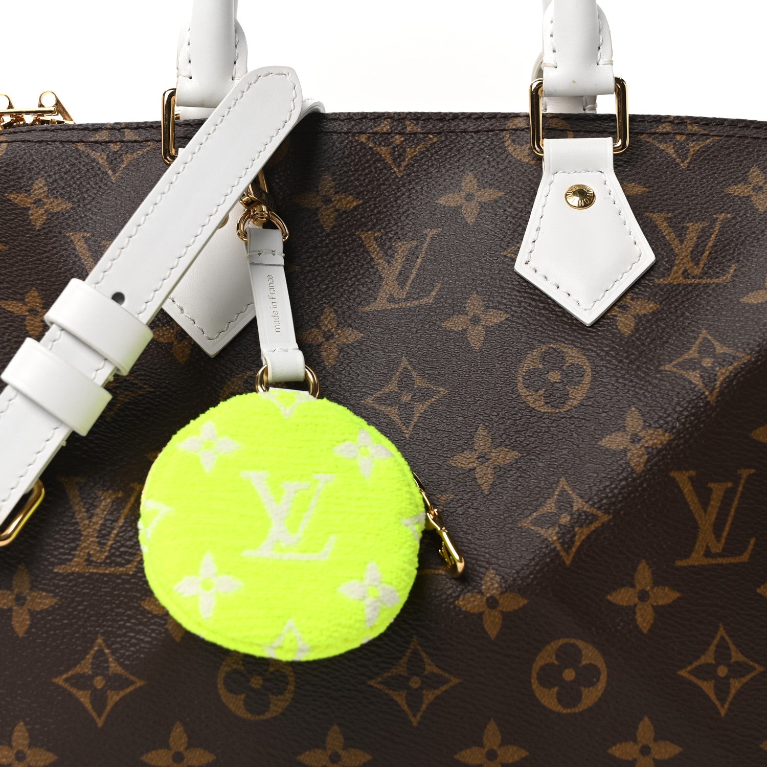 Louis Vuitton Monogram LV Match Speedy Bandouliere 25 White 7 of 9