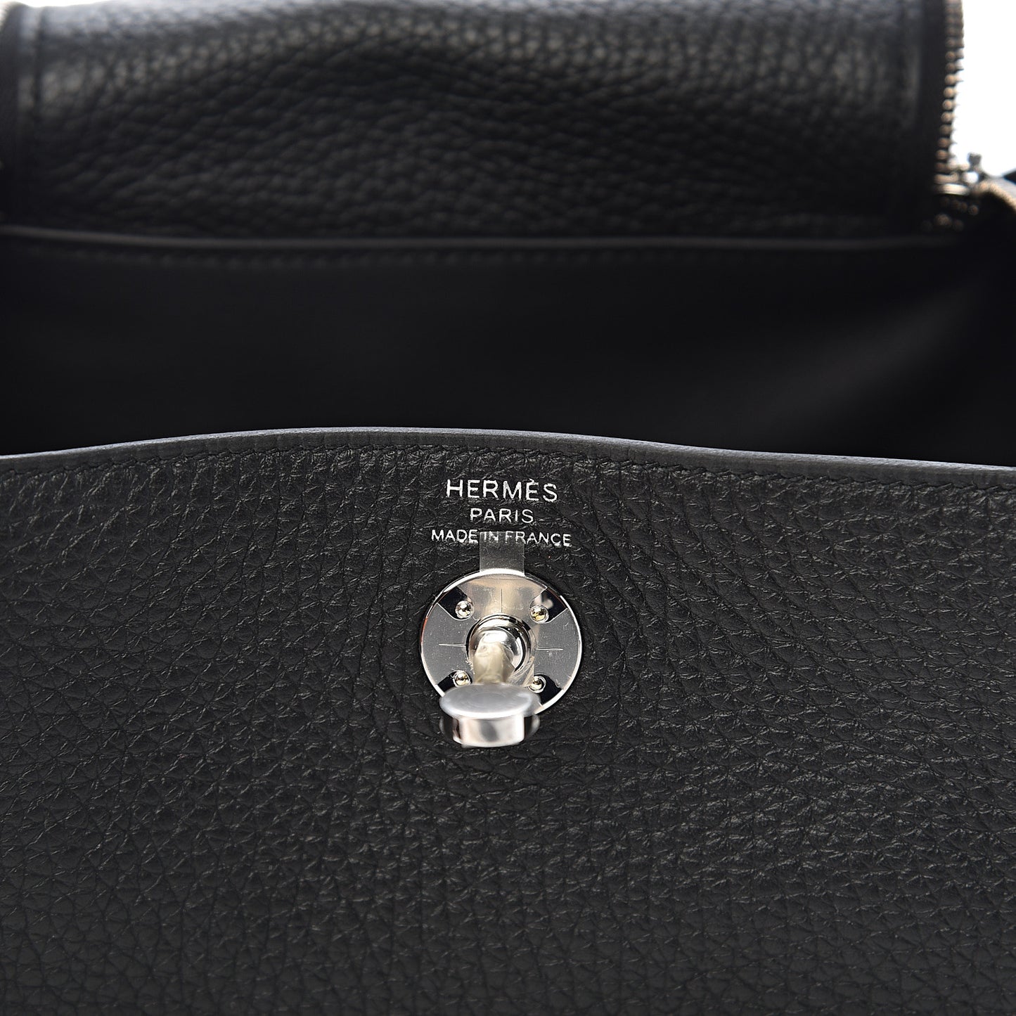 Taurillon Clemence Mini Lindy 20 Black