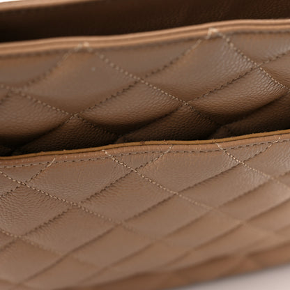 Chanel Caviar Quilted Medallion Tote Beige 15 of 16