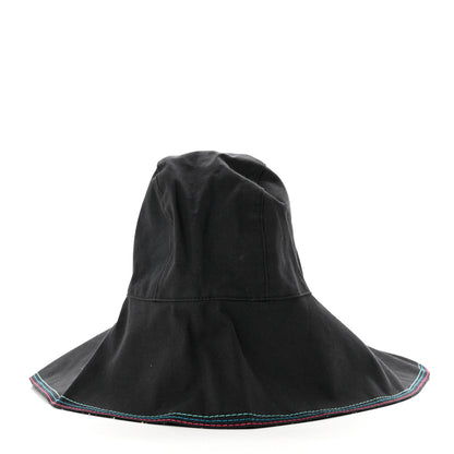 Louis Vuitton Cotton Monogram Multicolor Printed Reversible Hiker Hat Black 5 of 11