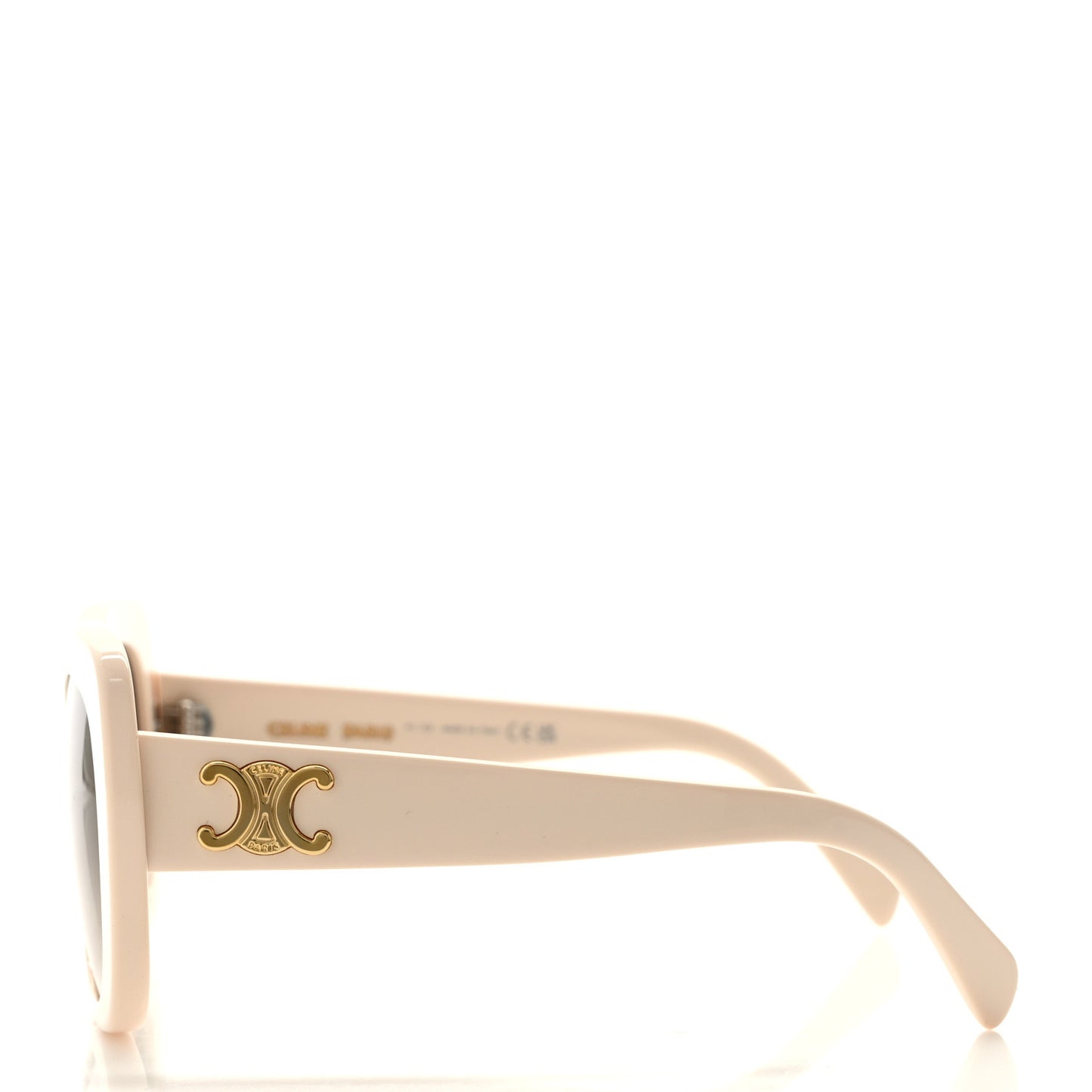 Acetate Triomphe 01 Sunglasses CL 40226U White