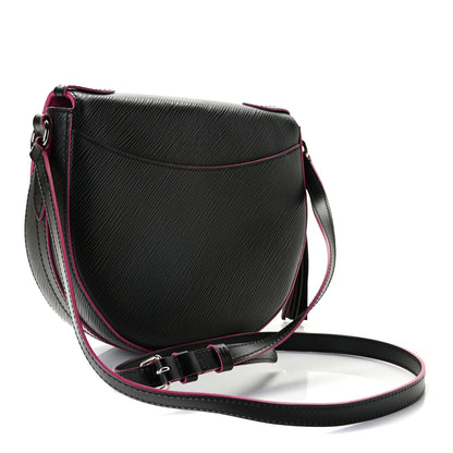 Louis Vuitton Epi Saint Cloud NM Black Hot Pink 4 of 8