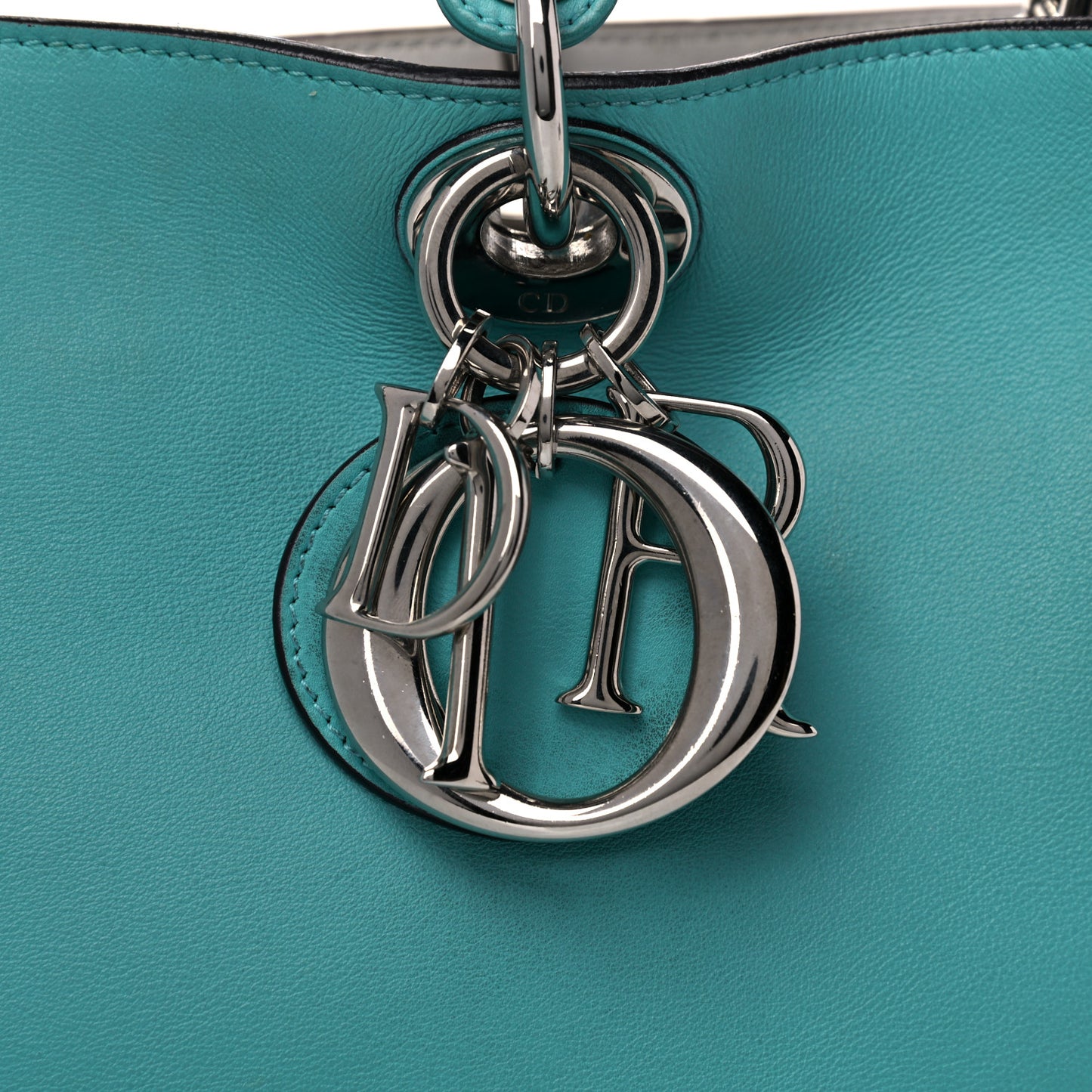 Smooth Calfskin Medium Diorissimo Tote Blue