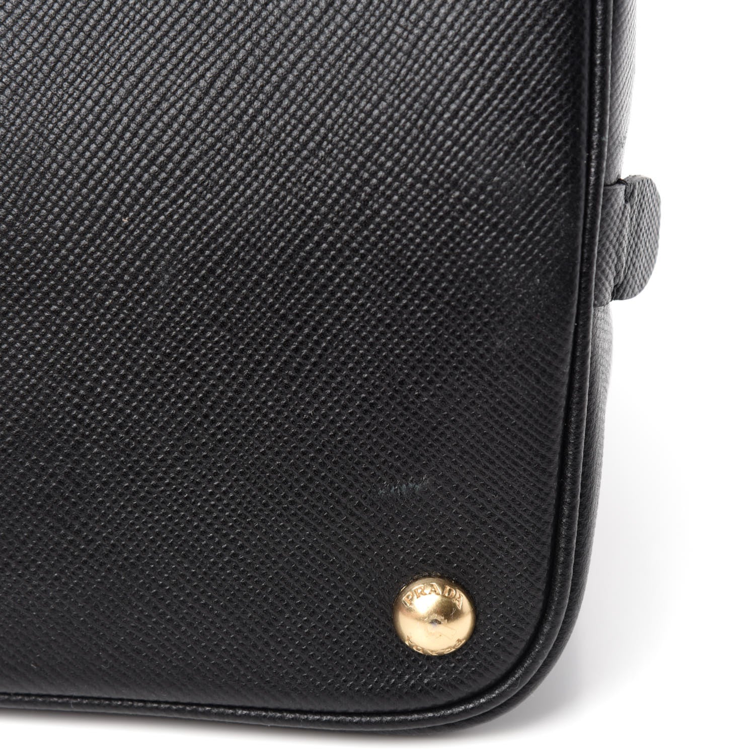 Prada Saffiano Cuir Open Promenade Tote Black 9 of 15